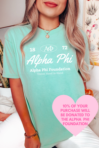 APHI- Oval Greek Letters Philanthropy Tee