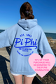 PI PHI- Blue Circle of Philanthropy Hooded Sweatshirt