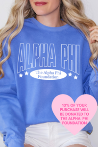 APHI- Outline Arch Philanthropy Comfort Colors Sweatshirt
