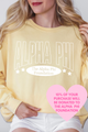 APHI- Outline Arch Philanthropy Comfort Colors Sweatshirt