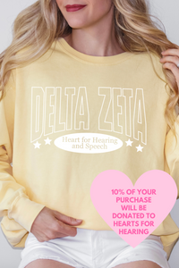 DZ- Outline Arch Philanthropy Comfort Colors Sweatshirt