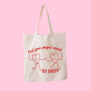 Find Your Perfect Match Tote Bag