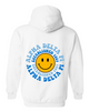 ADPi Smiley Blues Hooded Sorority Sweatshirt