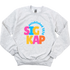 SK- Colorful Letters Sorority Crewneck Sweatshirt
