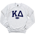 KD- Alumna Greek Letters Sorority Crewneck Sweatshirt