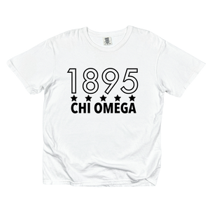 CHI O- Outlined Year Tee