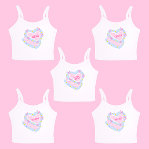 Birthday Cake Sorority Tank
