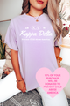 KD- Oval Greek Letters Philanthropy Tee