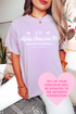 AOII- Oval Greek Letters Philanthropy Tee