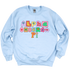 AOII- Patchwork Sorority Crewneck Sweatshirt
