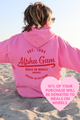 AGD- Pink and Red Circle of Philanthropy Hooded Sweatshirt