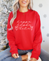Christmas Ribbons Sorority Sweatshirt