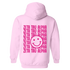 ZTA- Pink Smile Back Sorority Hooded Sweatshirt