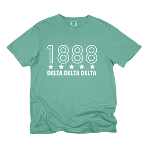 TRI DELTA- Outlined Year Tee