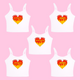 Perfect Match Flame Sorority Tank