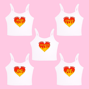 Perfect Match Flame Sorority Tank