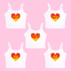 Perfect Match Flame Sorority Tank