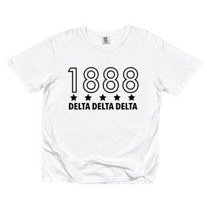 TRI DELTA- Outlined Year Tee