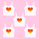 Perfect Match Flame Sorority Tank