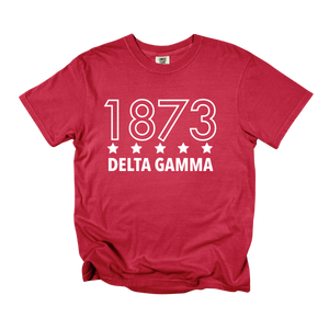 DG- Outlined Year Tee