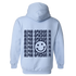 AOII- Blue Smile Back Sorority Hooded Sweatshirt