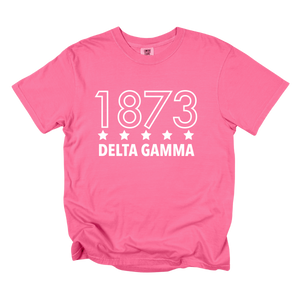 DG- Outlined Year Tee