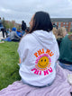 Warm and Smiley Hooded Sorority Sweatshirt