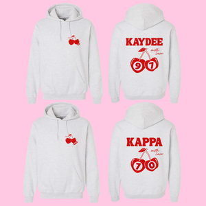 Cherry Pop Sorority Hooded Sweatshirt