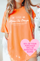 AXO- Oval Greek Letters Philanthropy Tee