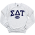 SDT- Alumna Greek Letters Sorority Crewneck Sweatshirt