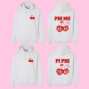 Cherry Pop Sorority Hooded Sweatshirt
