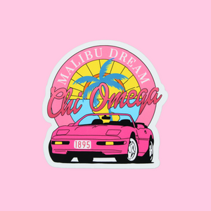 Malibu Sorority Sticker