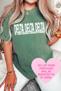 TRI DELTA- Through and Through Philanthropy Tee