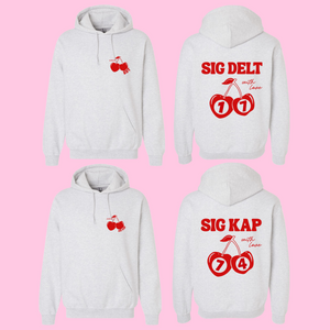 Cherry Pop Sorority Hooded Sweatshirt
