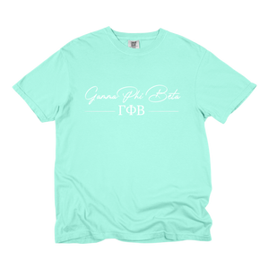 GPHI- Greek Letters and Script Tee