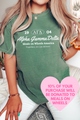 AGD- Oval Greek Letters Philanthropy Tee
