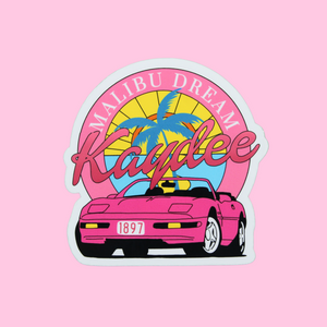 Malibu Sorority Sticker