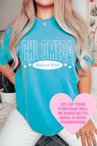 CHI O- Outline Arch Philanthropy Tee