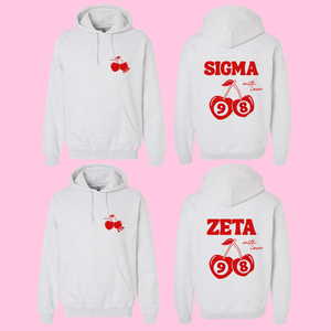 Cherry Pop Sorority Hooded Sweatshirt