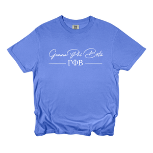 GPHI- Greek Letters and Script Tee