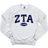 ZTA- Alumna Greek Letters Sorority Crewneck Sweatshirt