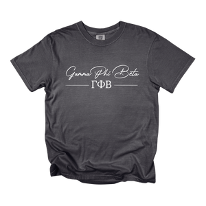 GPHI- Greek Letters and Script Tee