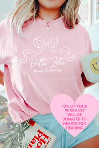 DZ- Ribbon Bow Philanthropy Tee