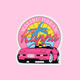 Malibu Sorority Sticker