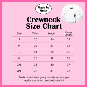 AGD- Patchwork Sorority Crewneck Sweatshirt