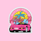 Malibu Sorority Sticker