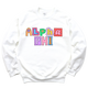 APHI- Patchwork Sorority Crewneck Sweatshirt
