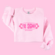 Glowing Flower Alumna Crewneck Sweatshirt