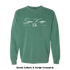 ON HAND SALE- COMFORT COLORS CREWNECK SWEATSHIRT