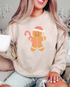 Gingerbread Cutie Sorority Crewneck Sweatshirt